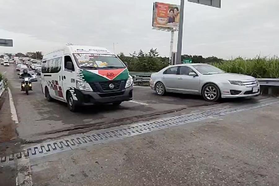 Nueva separación en puente La Pigua, genera caos todos los días