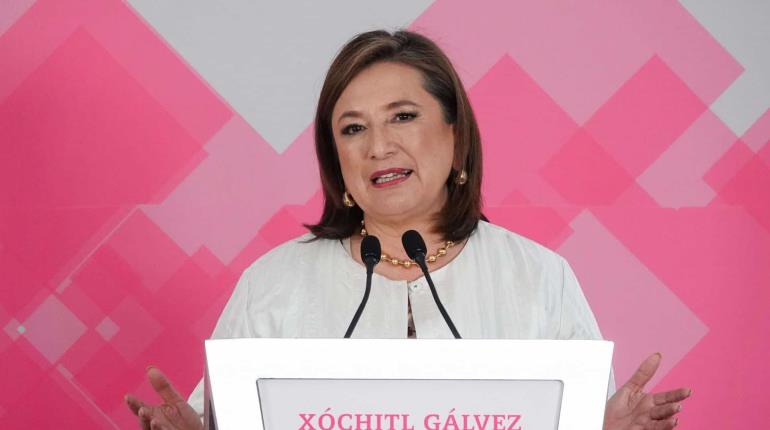 Propone Xóchitl ´Pacto de Civilidad´ entre presidenciables para evitar financiamiento ilícito