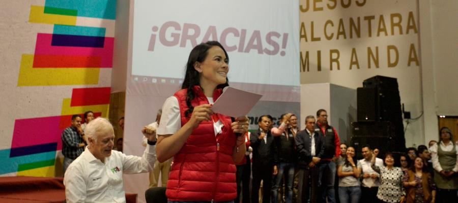 Alejandra del Moral renuncia a su lugar en lista de pluris del PRI