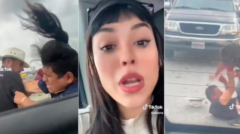 Danna Paola queda en medio de pelea de comerciantes en Tijuana