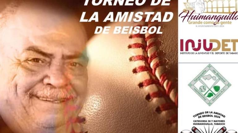 En homenaje a expelotero Manuel Leal, celebrarán "Torneo de la Amistad de Beisbol" en Huimanguillo