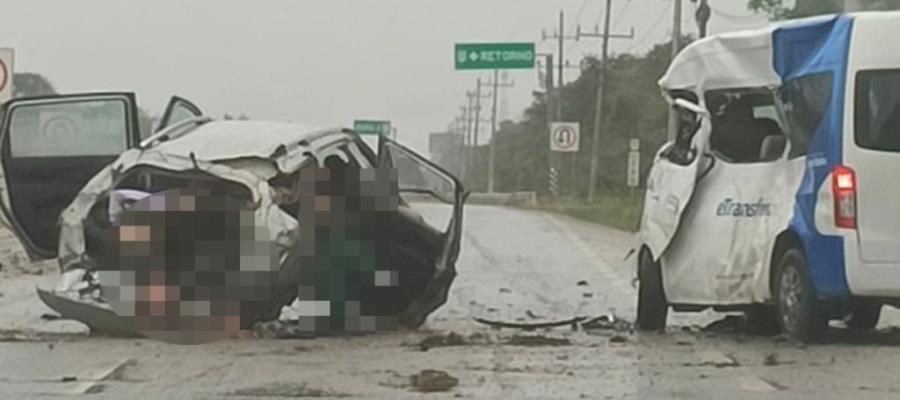 Velocidad, clima y falta de precaución, causas de accidente que dejó 5 argentinos muertos: FGE QR