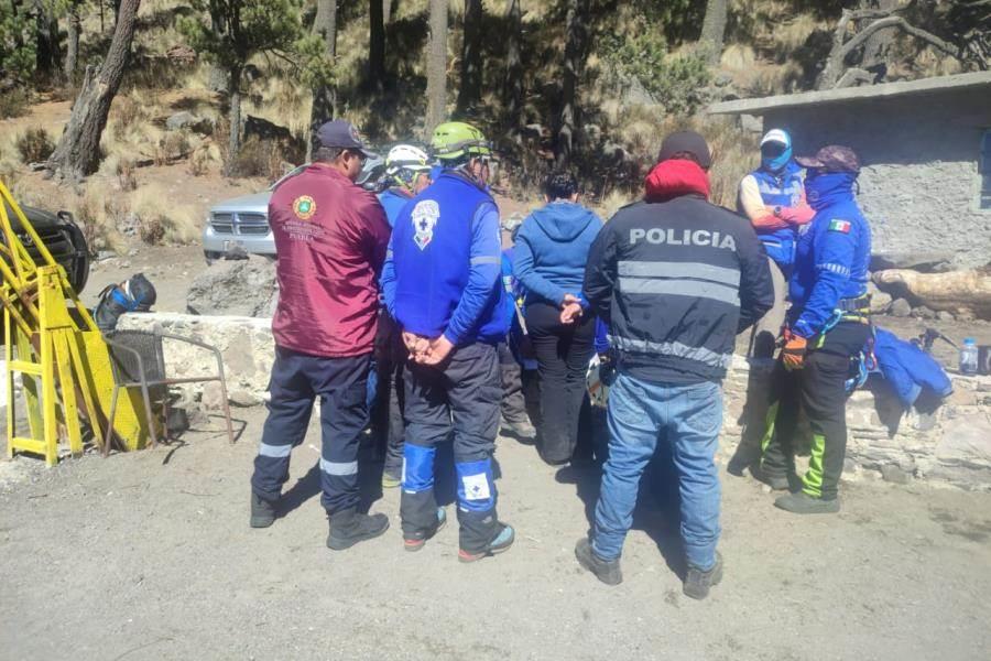 Hallan celular de último alpinista desaparecido en el Pico de Orizaba