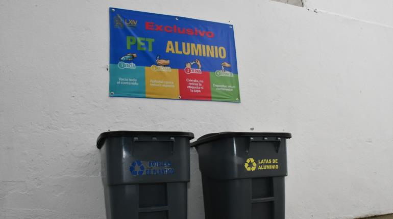 Convoca Congreso local a ciudadanos a sumarse a Cuarta Campaña de Reciclaje de PET y Aluminio