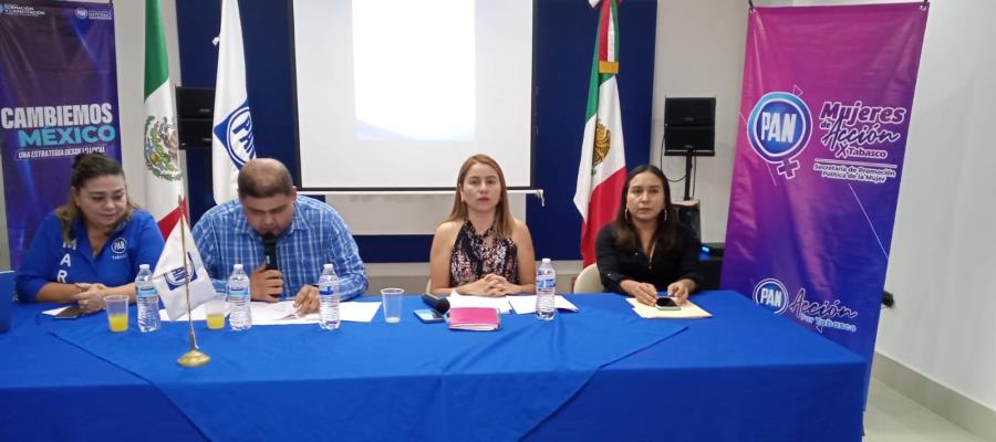 Aprueba PAN Tabasco posible alianza con el PRI en gubernatura, distritos y alcaldías