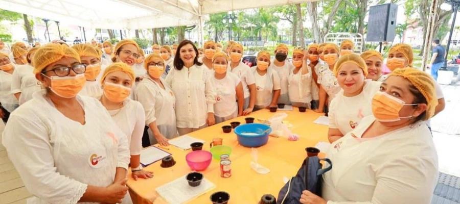 "Queremos en Centro mujeres con autonomía": Yolanda Osuna en capacitación a emprendedoras