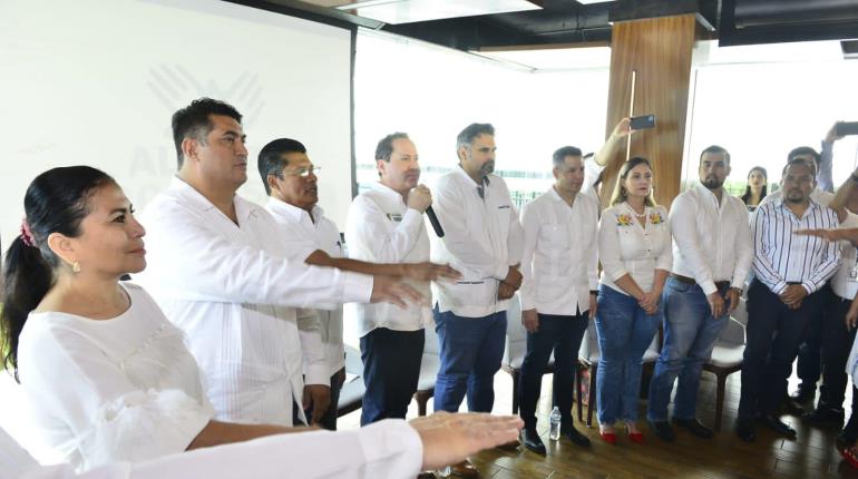 Eruviel Ávila toma protesta a estructura de Alianza Progresista en Tabasco