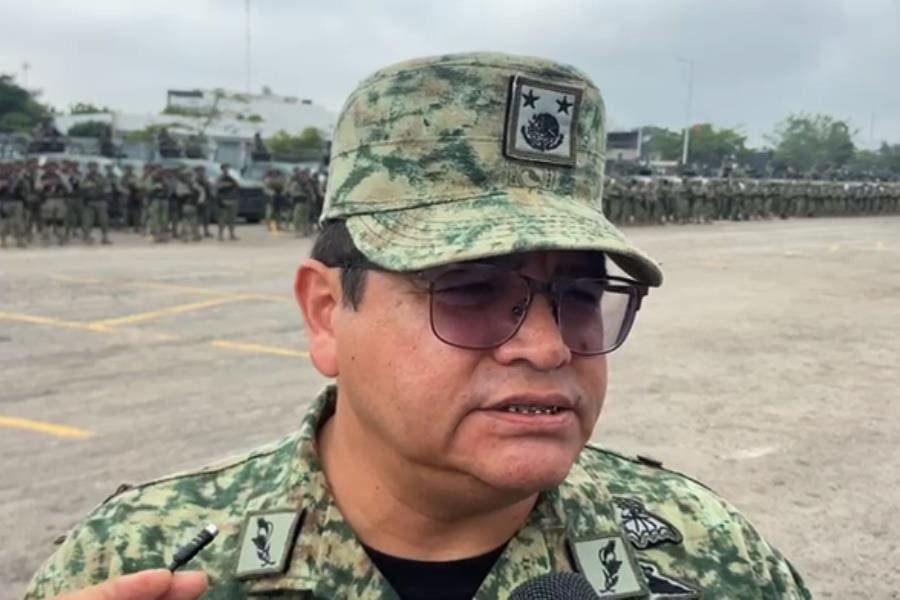 Desconoce 30 Zona Militar si llegarán más militares para reforzar operativo "Tabasco Seguro"