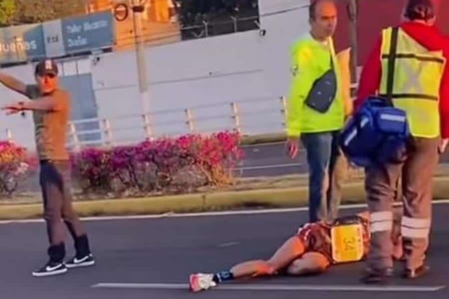 Arrollan a corredor en Medio Maratón de GDL; culpables huyen