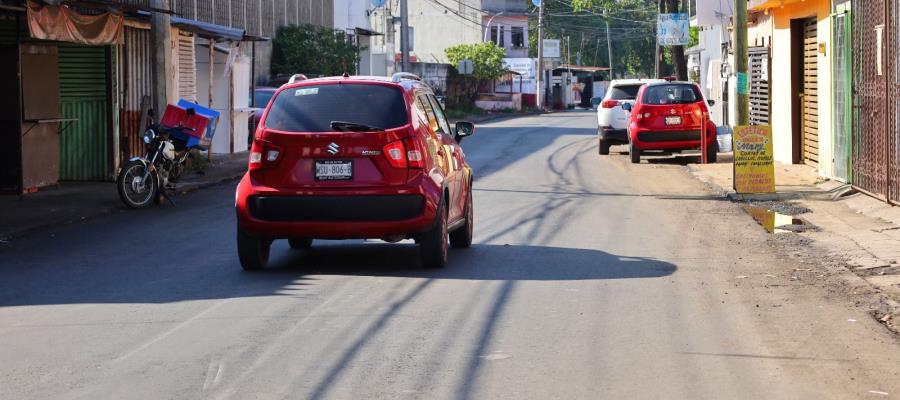 Informa Centro sobre avances en obras de pavimentación, drenaje pluvial y alumbrado público