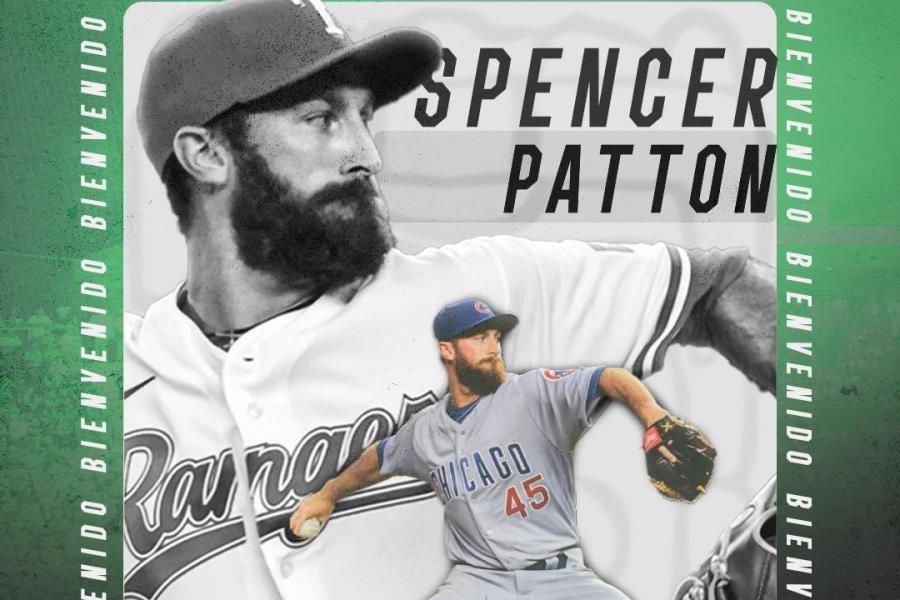 Spencer Patton, lanzador de relevo, es nuevo integrante de Olmecas