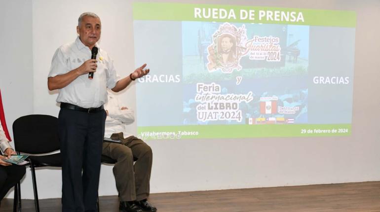 FIL UJAT 2024 y festejos juaristas contempla 412 eventos académicos, culturales y deportivos