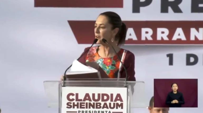 Sheinbaum abre página oficial con semblanza y actividades de campaña