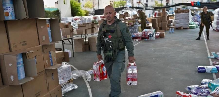 Anuncia Biden lanzamientos aéreos de ayuda humanitaria sobre Gaza