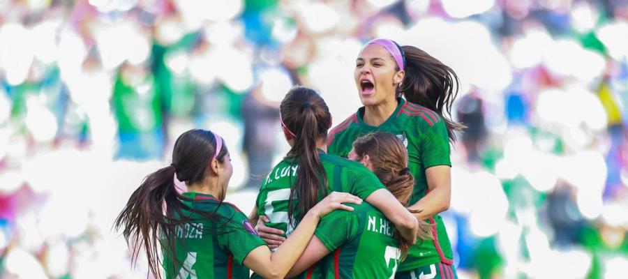 México femenil vence a Paraguay y se mete a semifinales de la Copa Oro W