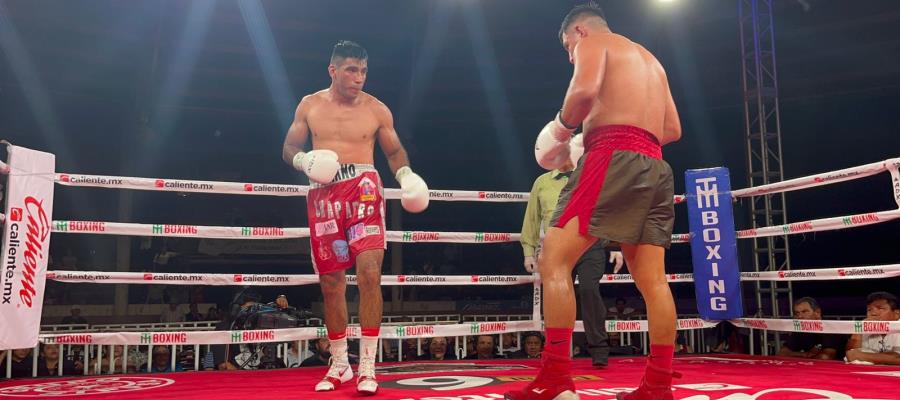 ´Chano´ Chaparro vence por decisión unánime a ´Chaneke´ Chan en función boxística en el Lienzo Charro