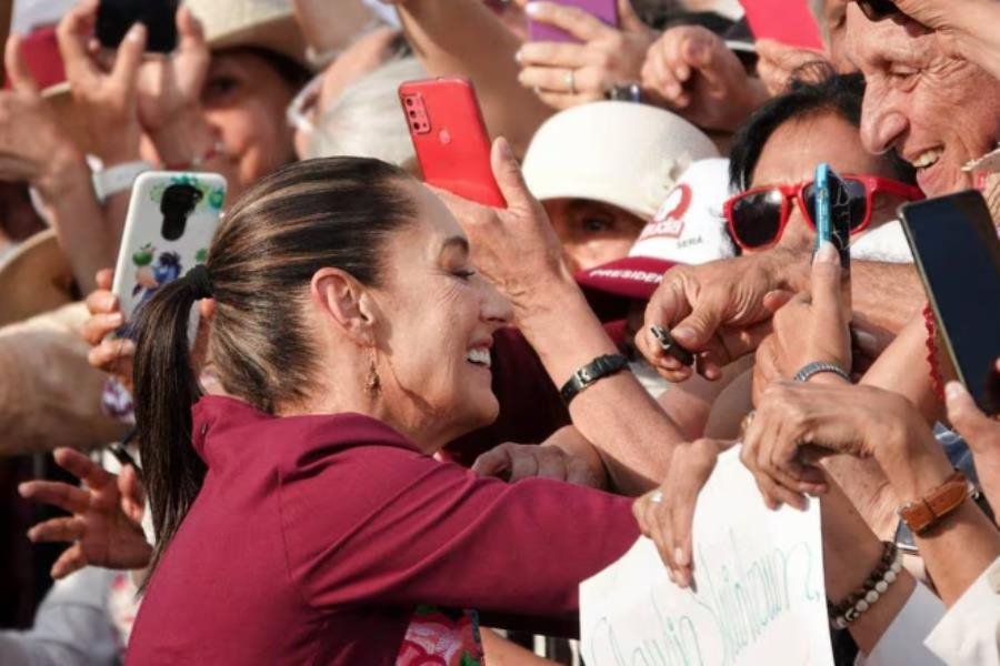 Oposición tiene visión "calderonista" en seguridad, critica Sheinbaum desde Guadalajara