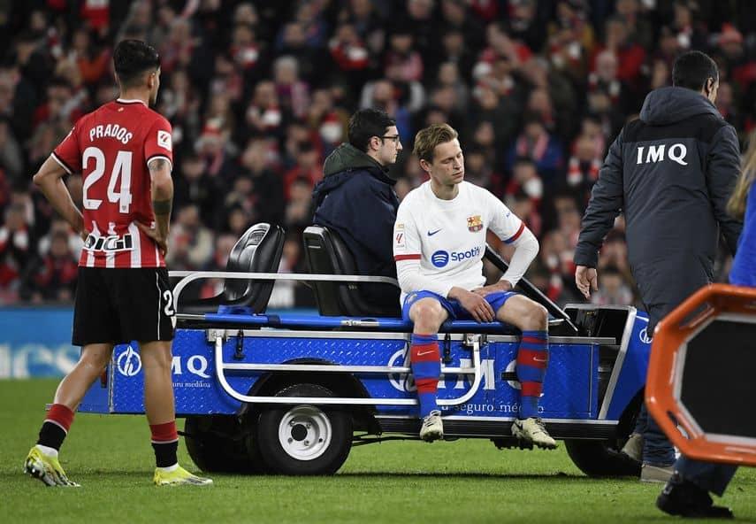 Barça pierde a De Jong y a Pedri por lesión