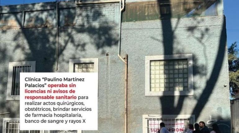 Suspende Cofepris clínica de CDMX por "peligro sanitario inminente"