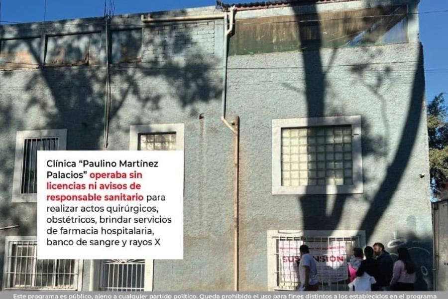 Suspende Cofepris clínica de CDMX por "peligro sanitario inminente"