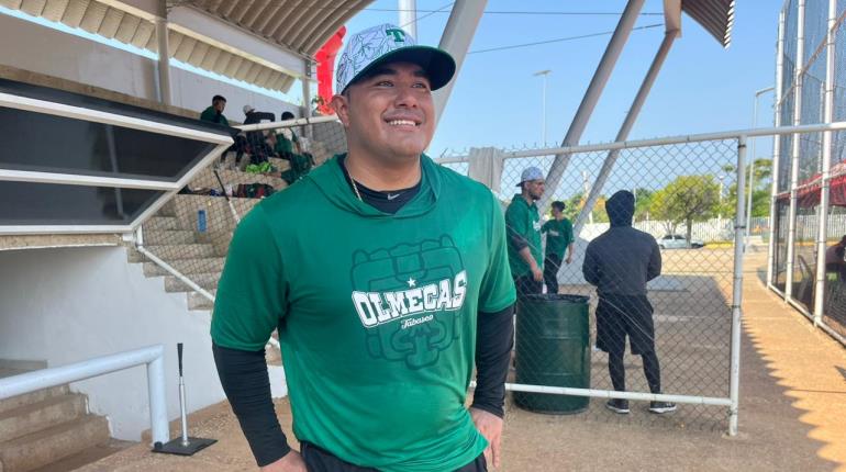 Pitcher Mario Jiménez reporta con Olmecas