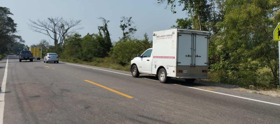 Hallan a otra mujer sin vida, ahora en camino cercano a la Teapa-Villahermosa