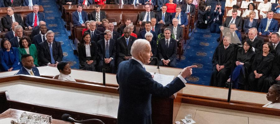 "No demonizaré a los migrantes", dice Biden en su discurso sobre el estado de la Unión