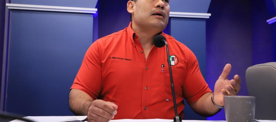 PRI Tabasco registrará a sus candidatos el 11 de marzo ante el IEPCT