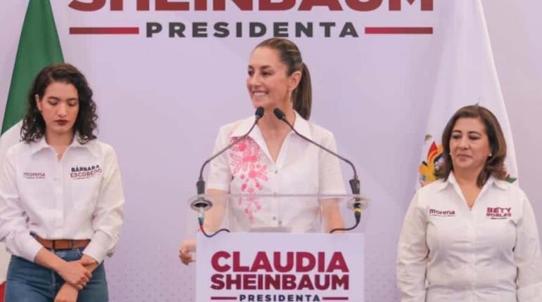 Rechaza Sheinbaum que elección vaya a ser violenta