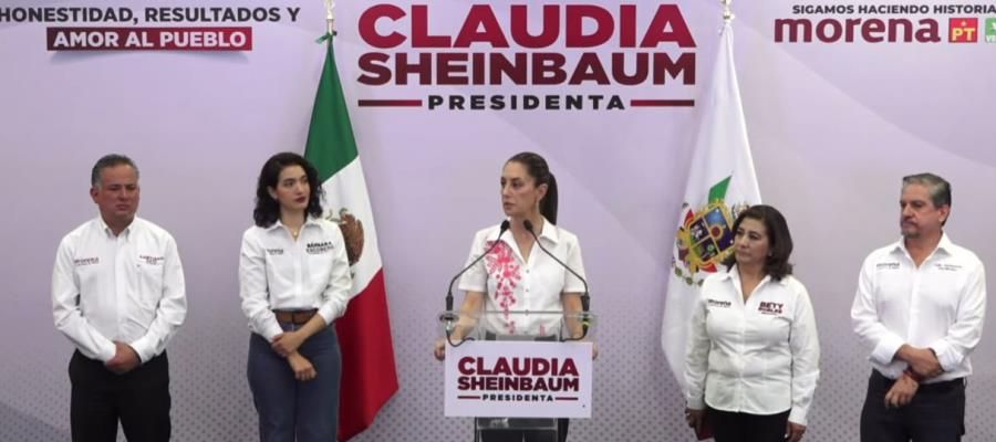 Presenta Sheinbaum decálogo a favor de las mujeres