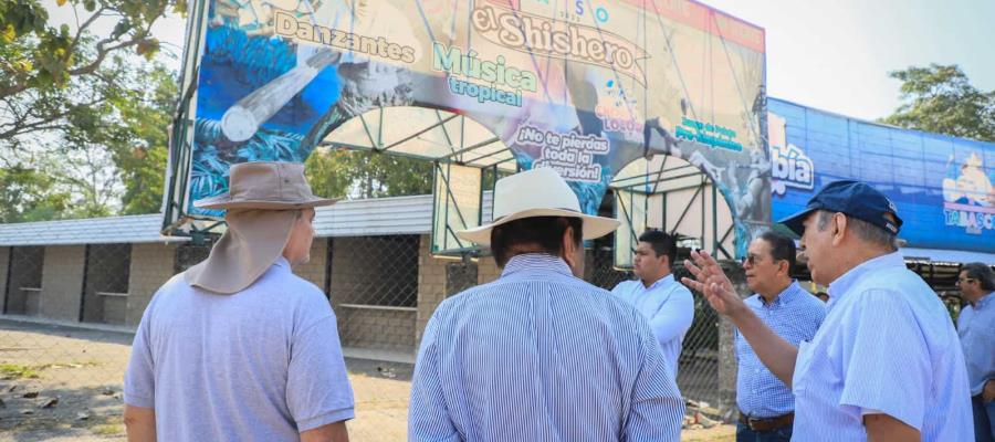 Inicia mantenimiento de naves y estacionamiento del Parque Tabasco previo a la Feria