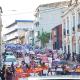 Convoca marcha por el 8M a casi mil mujeres en Tabasco; realizaron pintas de muros a su paso