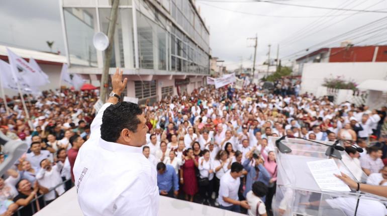 16 de marzo arranque de campaña de May en Paraíso, Comalcalco y Huimanguillo