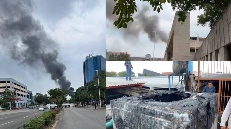 Conato de incendio en el Administrativo de Gobierno 