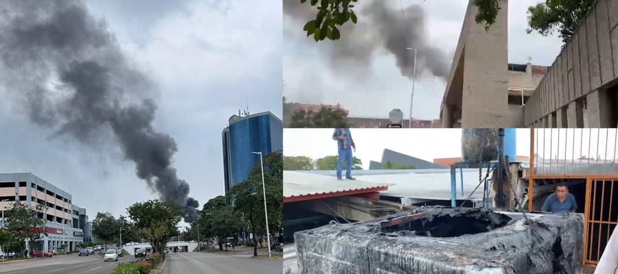 Conato de incendio en el Administrativo de Gobierno 