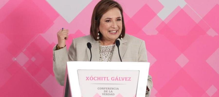 Él se ha comido "3 sapos" que le ha puesto Nahle en la mesa y no ha hecho gestos: Xóchitl a AMLO