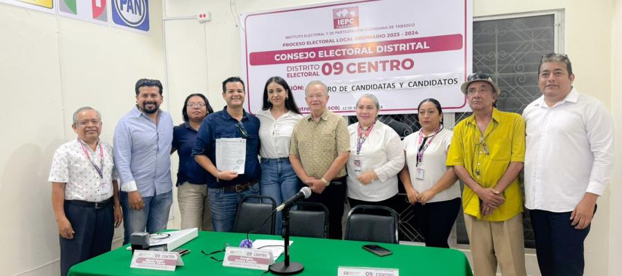 Fabián Granier va por la reelección; se registra para la diputación local