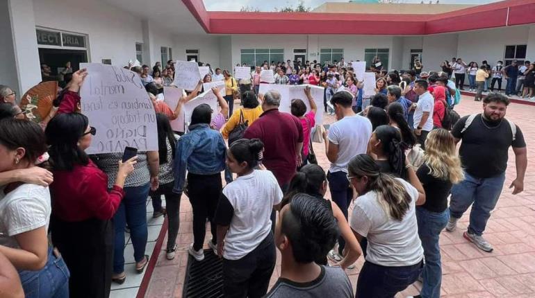 Protestan en la UPCH ante presunta falta de pago de prestaciones