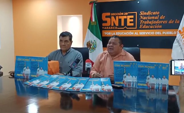 Presenta SNTE su gaceta "Con Rumbo, Garra 29" en Tabasco