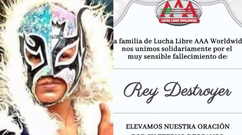 Joven luchador, Rey Destroyer, muere a los 22 años por daño cerebral severo