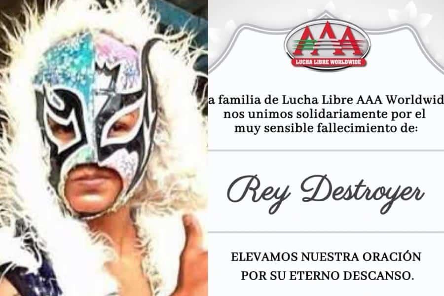 Joven luchador, Rey Destroyer, muere a los 22 años por daño cerebral severo