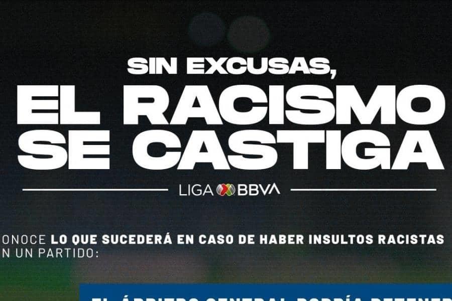 Liga MX implementa nuevo protocolo para erradicar actos racistas en estadios del futbol mexicano 