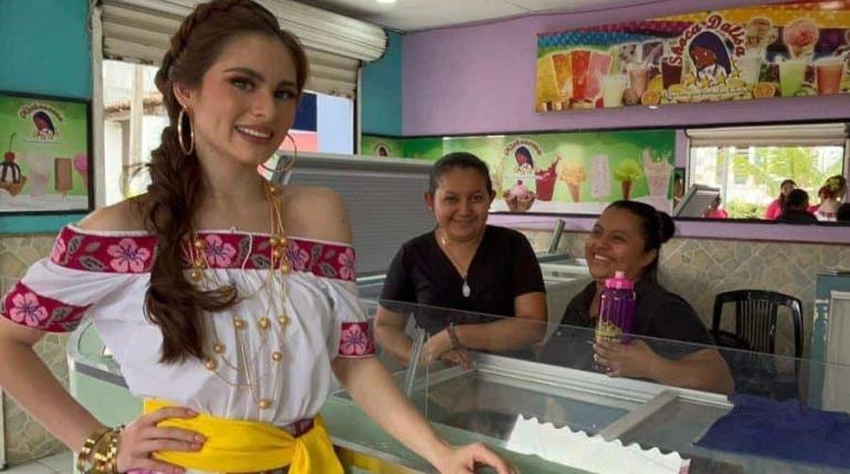 Maricarmen Ávalos recorre el mercado de Nacajuca