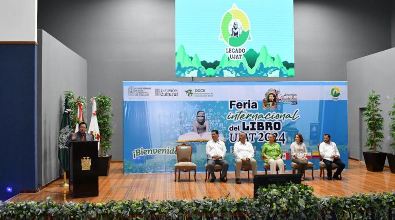 Inaugura UJAT Feria Internacional del Libro 2024