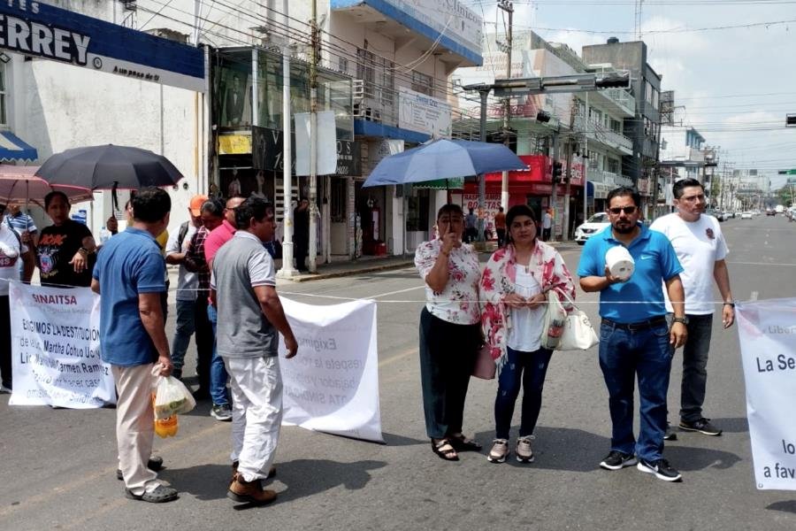 No respalda SINAITSA acciones de sindicalizados que bloquearon Méndez el martes