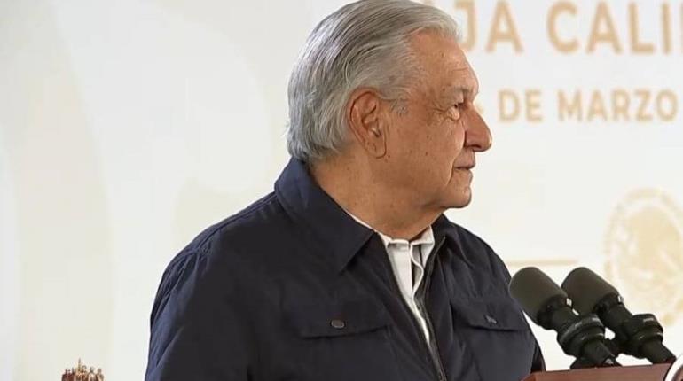 Anuncia AMLO inversión de 1,300 mdd para construcción de plantas de energía eléctrica en Baja California