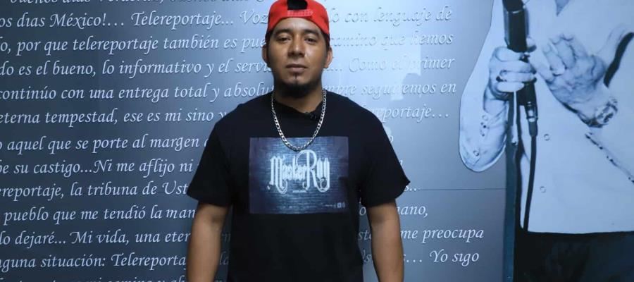 Tabasqueño Master Roy le apuesta al rap y lanza canción 