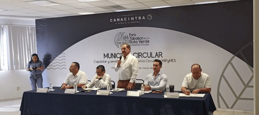 Tabasco rezagado en economía circular reutilizando desechos: Canacintra