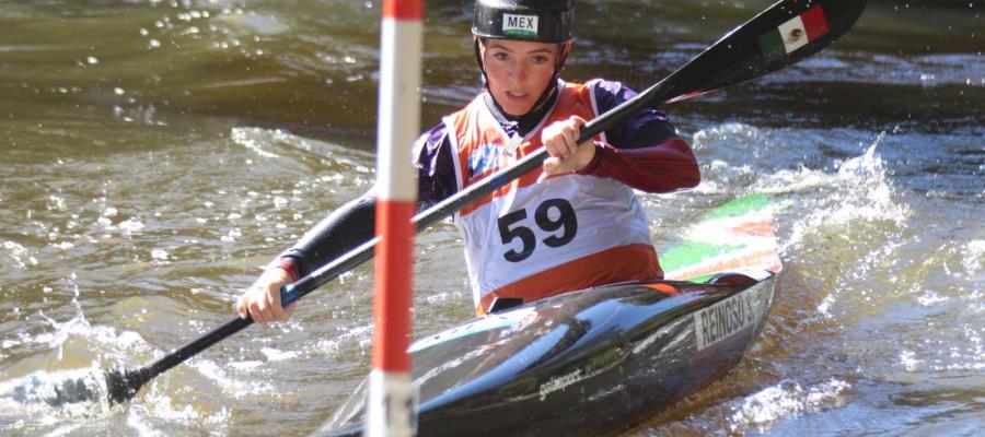 Sofía Reinoso logra avanzar a sus segundos Juegos Olímpicos en Canotaje