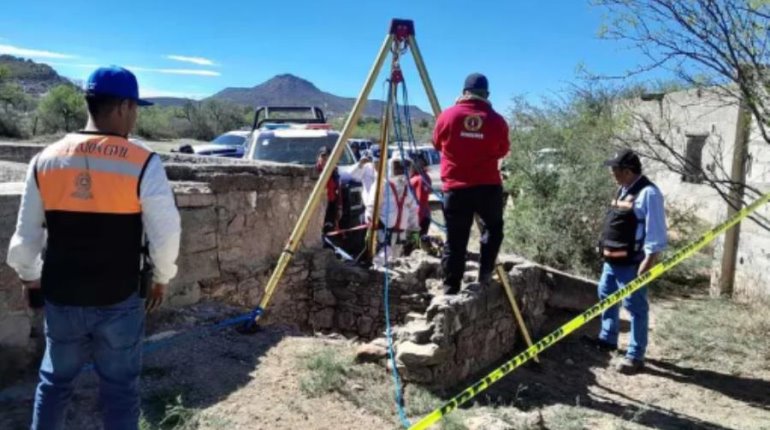 Localizan sin vida a hombre de 76 años dentro de un pozo en Durango